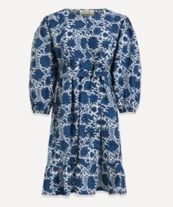 Jasset Indigo Mini-Dress