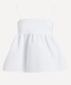 Selena Blossom Matelassé Top