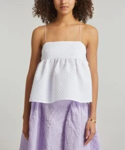 Selena Blossom Matelassé Top -Farm Rio || Liberty || Paloma Wool Shop 000785990 R521432006 3