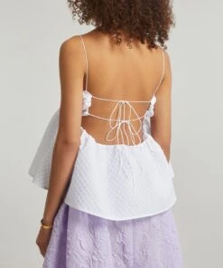 Selena Blossom Matelassé Top -Farm Rio || Liberty || Paloma Wool Shop 000785990 R521432006 4