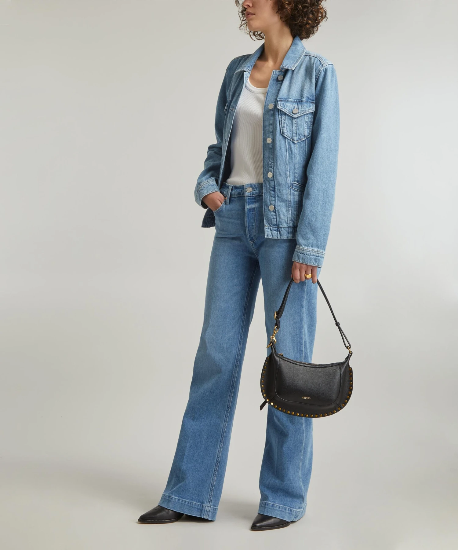 Paige Leenah 32 Peace Out Destructed Wide Leg Trousers 2 Paige Leenah 32 Peace Out Destructed Wide Leg Trousers - Image 2