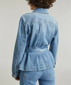Paige Kimber Denim Shacket -Farm Rio || Liberty || Paloma Wool Shop 000786153 R522042006 4