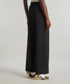 Hainault Wide Leg Linen Trousers -Farm Rio || Liberty || Paloma Wool Shop 000786367 R522453006 4