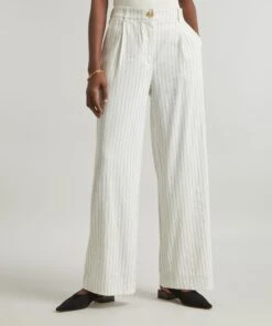 Hainault Wide Leg Stripe Trousers -Farm Rio || Liberty || Paloma Wool Shop 000786369 R522468006 3