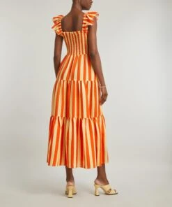 Aisha Deck Chair Stripe Maxi-Dress -Farm Rio || Liberty || Paloma Wool Shop 000787017 R523945006 4