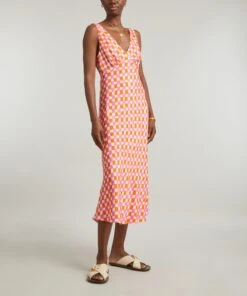 Claire Picnic Check Slip Dress -Farm Rio || Liberty || Paloma Wool Shop 000787020 R523963006 3