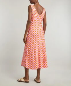 Claire Picnic Check Slip Dress -Farm Rio || Liberty || Paloma Wool Shop 000787020 R523963006 4