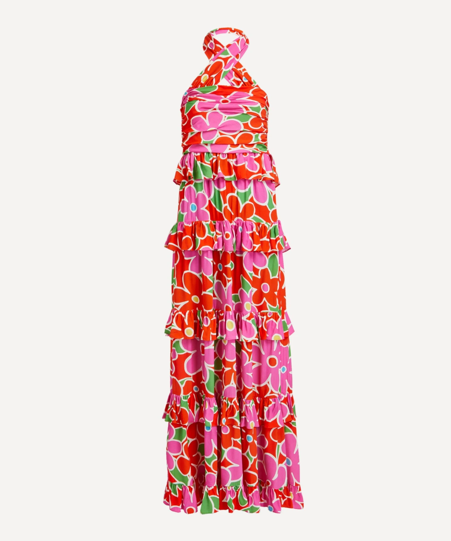 Romily Floral Print Maxi Dress