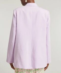 Brea Lilac Linen Oversized Blazer -Farm Rio || Liberty || Paloma Wool Shop 000787027 R524002006 4