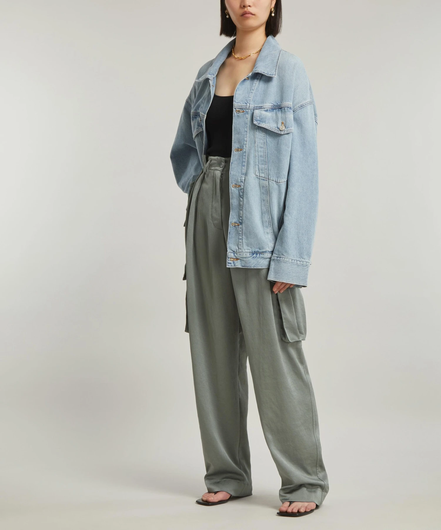 AGOLDE Wayne Oversized Denim Jacket 2 AGOLDE Wayne Oversized Denim Jacket - Image 2