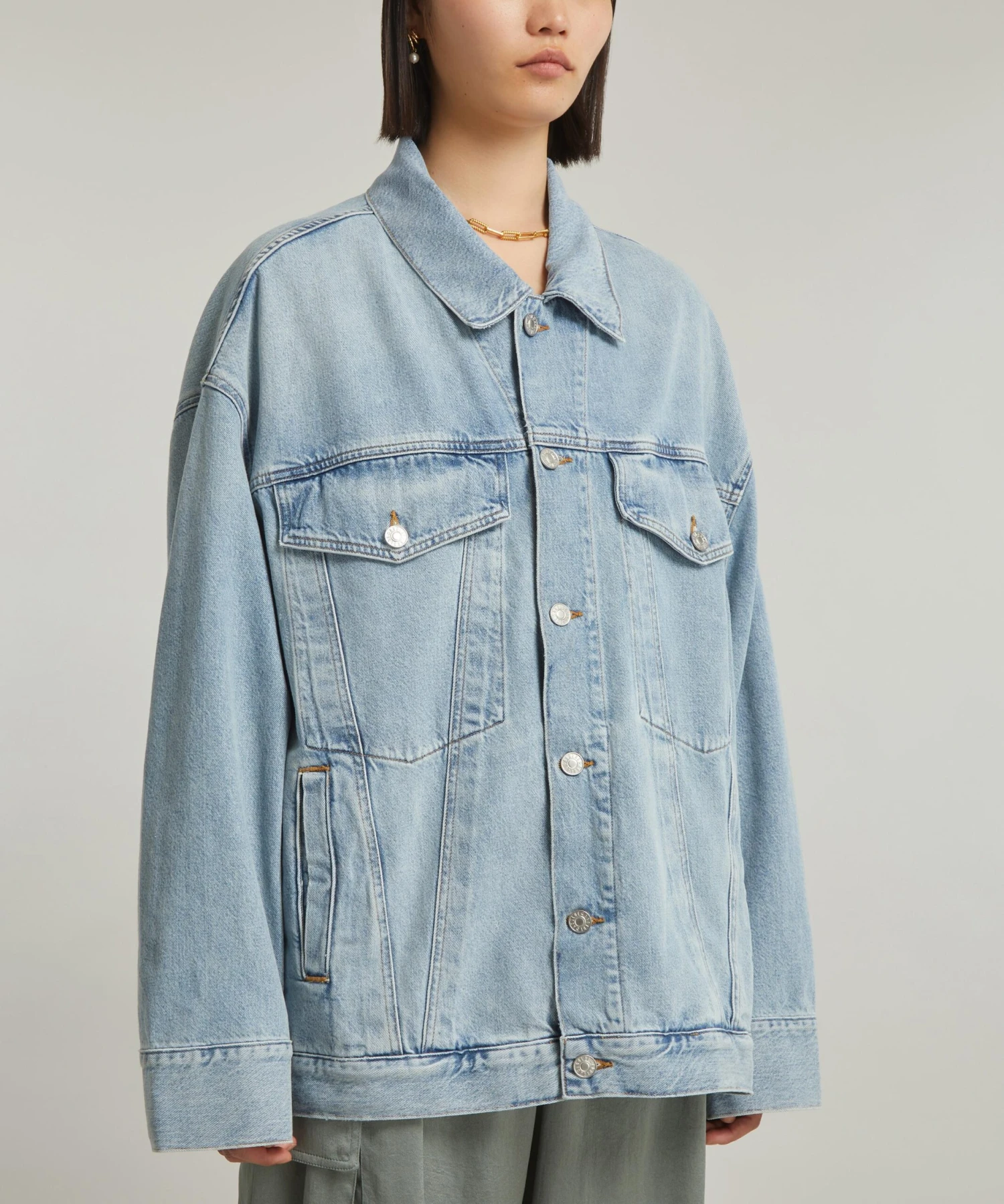 AGOLDE Wayne Oversized Denim Jacket 3 AGOLDE Wayne Oversized Denim Jacket - Image 3