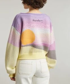 Off-the-Shoulder Don’t Sleep Jumper -Farm Rio || Liberty || Paloma Wool Shop 000787469 R524902006 5