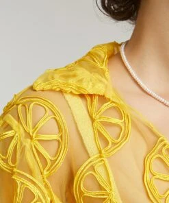 Casa Limon Applique Shirt -Farm Rio || Liberty || Paloma Wool Shop 000787474 R524928006 5