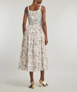 LoveShackFancy Liberty Print Majory Strap Dress -Farm Rio || Liberty || Paloma Wool Shop 000787580 R525143006 4