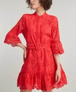 Farm Rio Red Palm Tree Mini-Dress -Farm Rio || Liberty || Paloma Wool Shop 000787615 R525287006 3