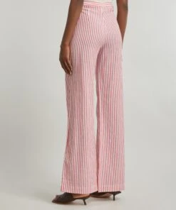 Love Pink Stripes Trousers -Farm Rio || Liberty || Paloma Wool Shop 000787870 R525721006 4