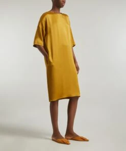 Terra Satin T-Shirt Dress -Farm Rio || Liberty || Paloma Wool Shop 000787883 R525785006 3