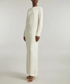 Raw Hem Long Jacquard Dress -Farm Rio || Liberty || Paloma Wool Shop 000788437 R526931006 3