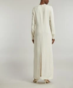 Raw Hem Long Jacquard Dress -Farm Rio || Liberty || Paloma Wool Shop 000788437 R526931006 4