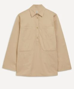 Cotton-Twill Pocket Shirt