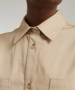 Cotton-Twill Pocket Shirt -Farm Rio || Liberty || Paloma Wool Shop 000788446 R526981006 5