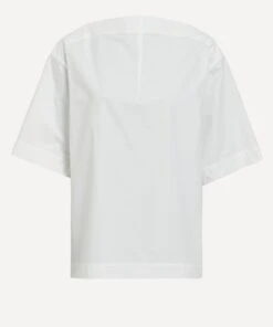 Dart Neck Cotton Top