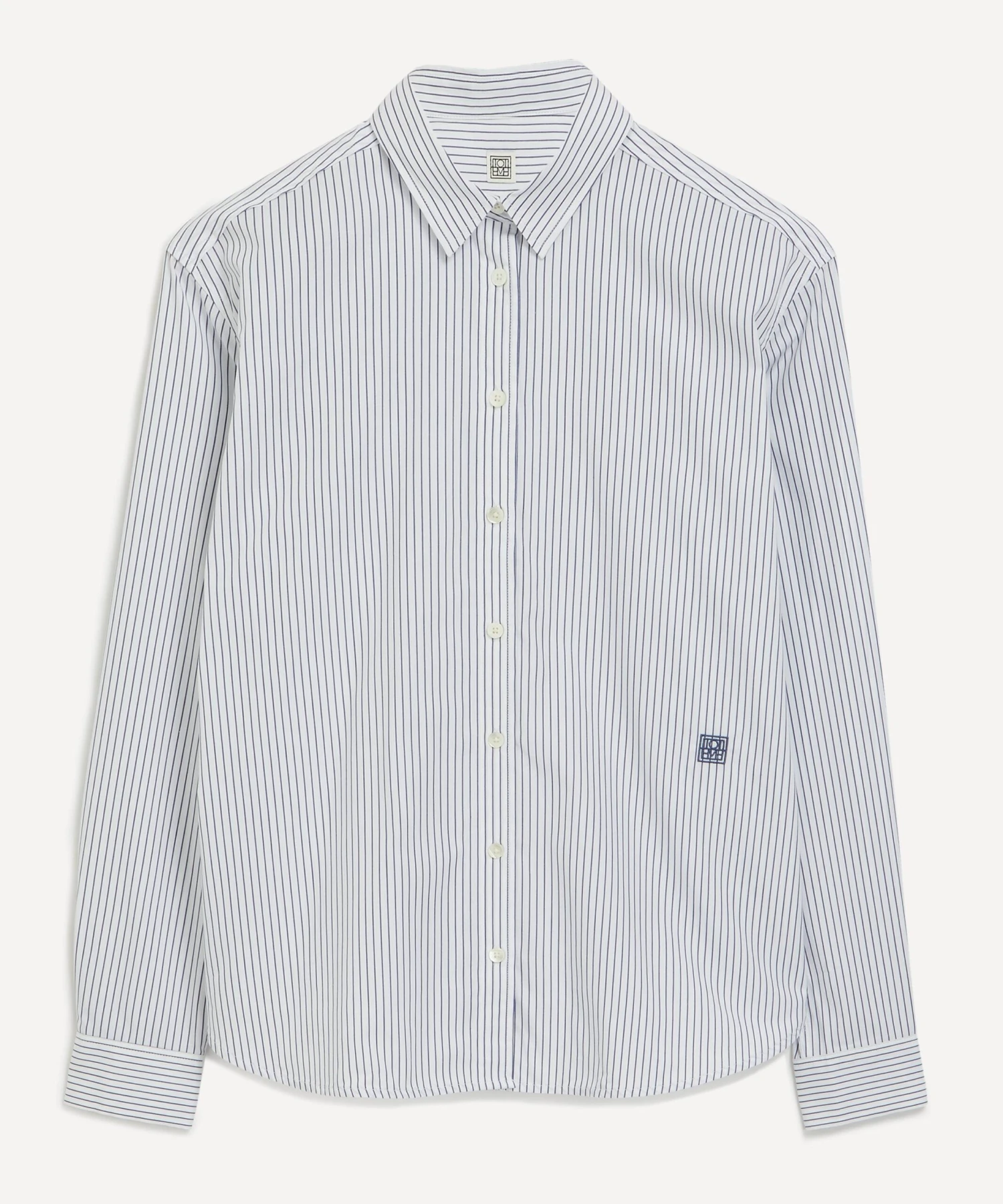 Toteme Signature Striped Shirt 1 Toteme Signature Striped Shirt
