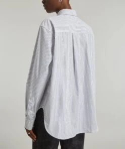 Toteme Signature Striped Shirt 8 Toteme Signature Striped Shirt -Farm Rio || Liberty || Paloma Wool Shop 000788448 R526991006 4