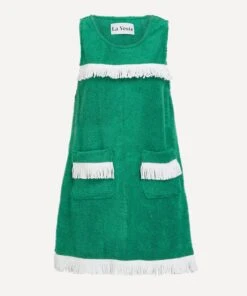 Fringes Mini Towel Dress